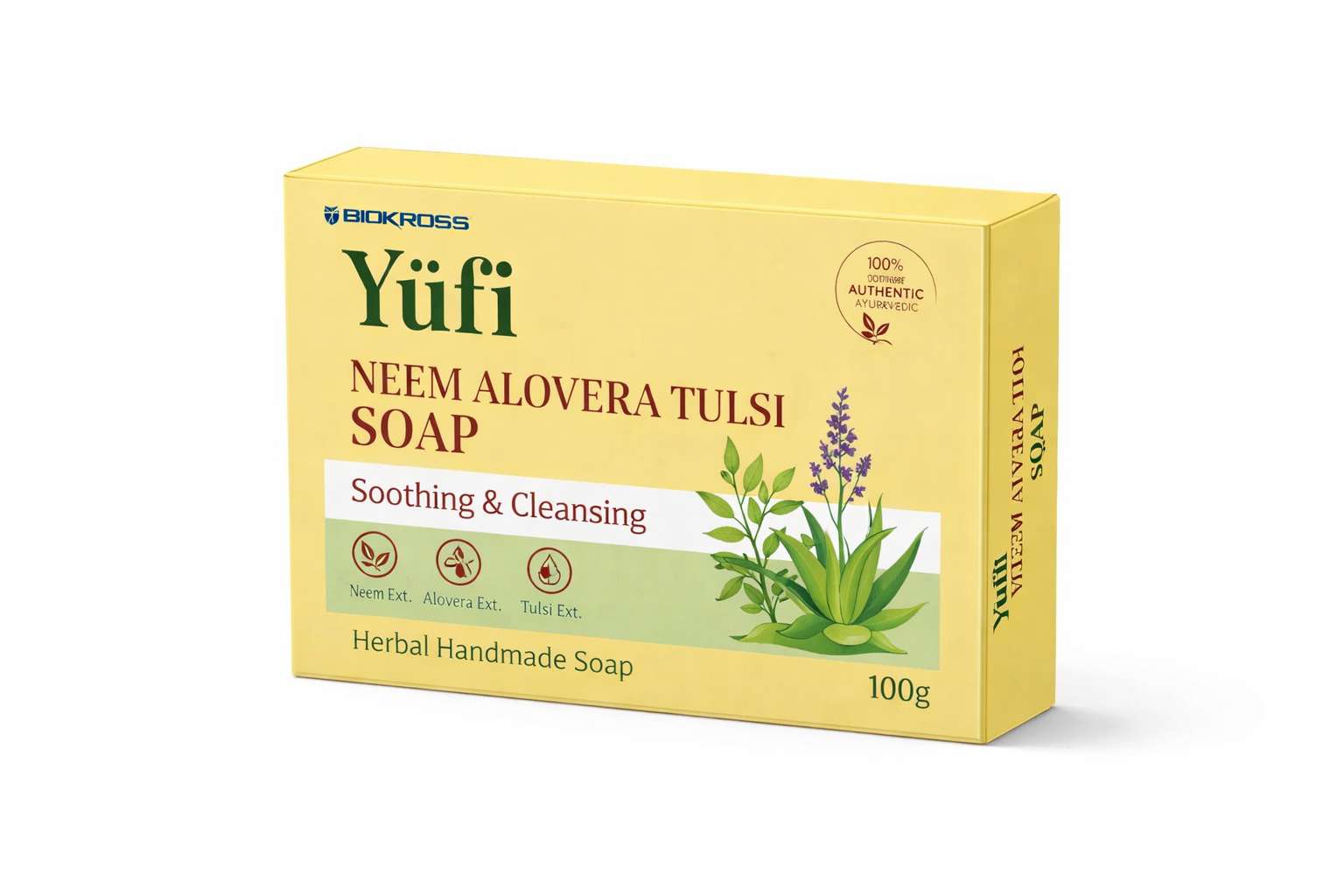 Yufi Neem Alovera Tulsi Soap